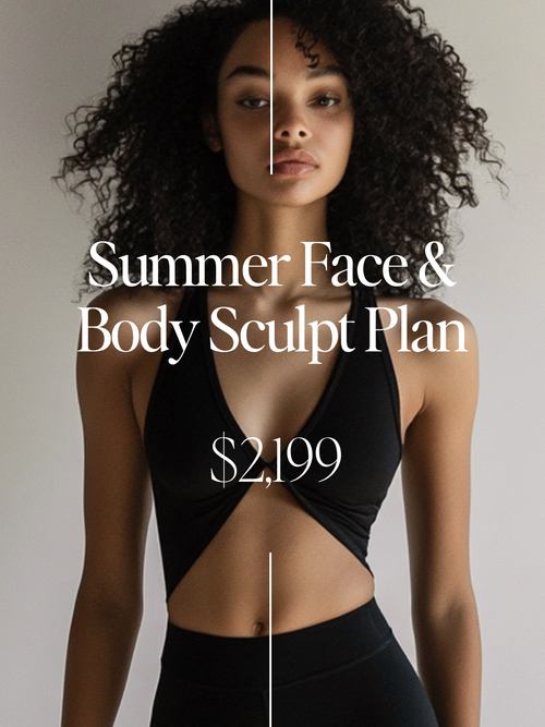 Summer Face & Body Sculpt Plan – 6 Sessions + 1 Month Weight Loss